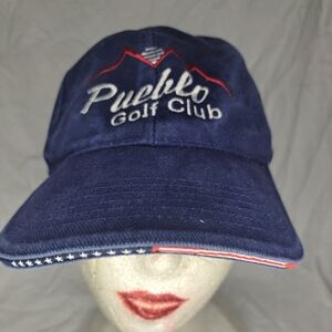Pueblo Golf Club Purple Stapback Cap Hat Colorado Gulf Club Cali Fame Vintage